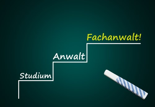 Die Karrierestufen des Fachanwalts